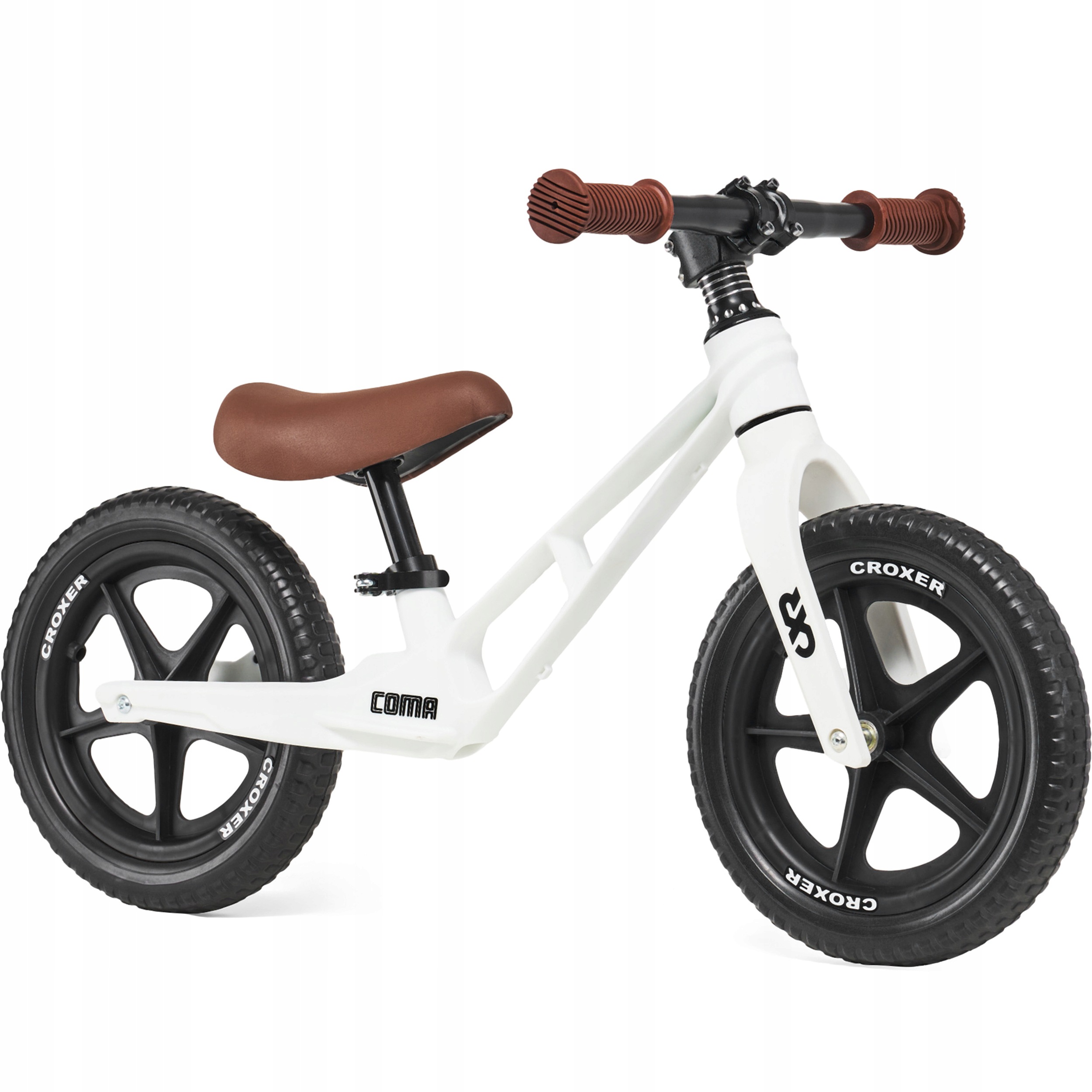 Rowerek Biegowy Croxer Coma White/Brown