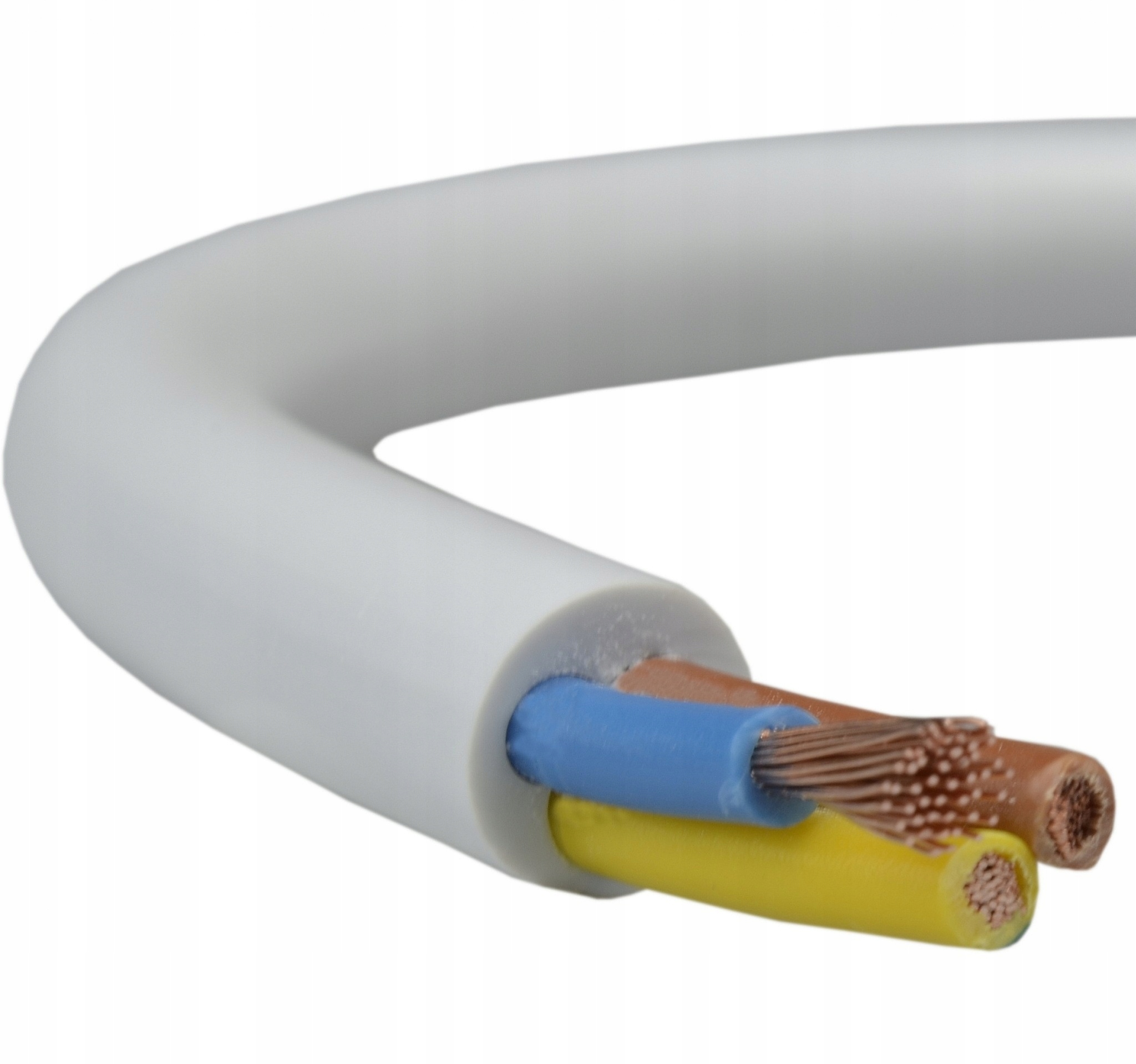 

Przewód kabel linka Owy 3x1,5 300/500V 1m