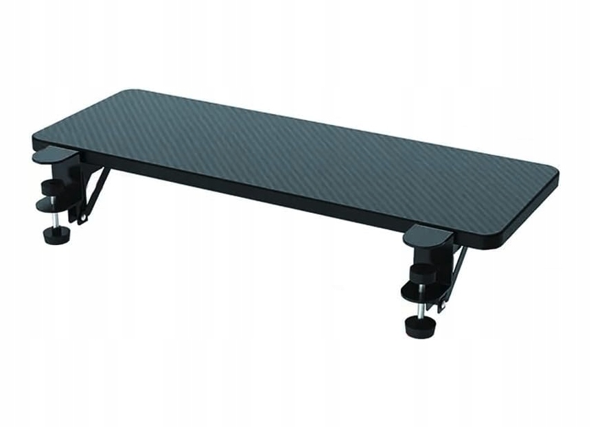 Półka Pod Klawiaturę Pod Biurko Składana Ergonomiczna 75CM