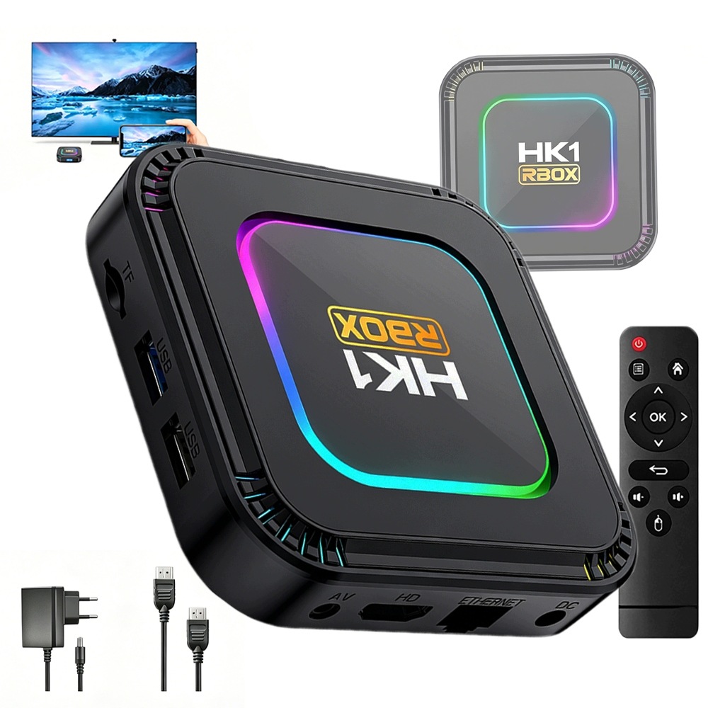 Smart Box Tv Android 4K Ultra Wifi Bluetooth Nástavec Přehrávač