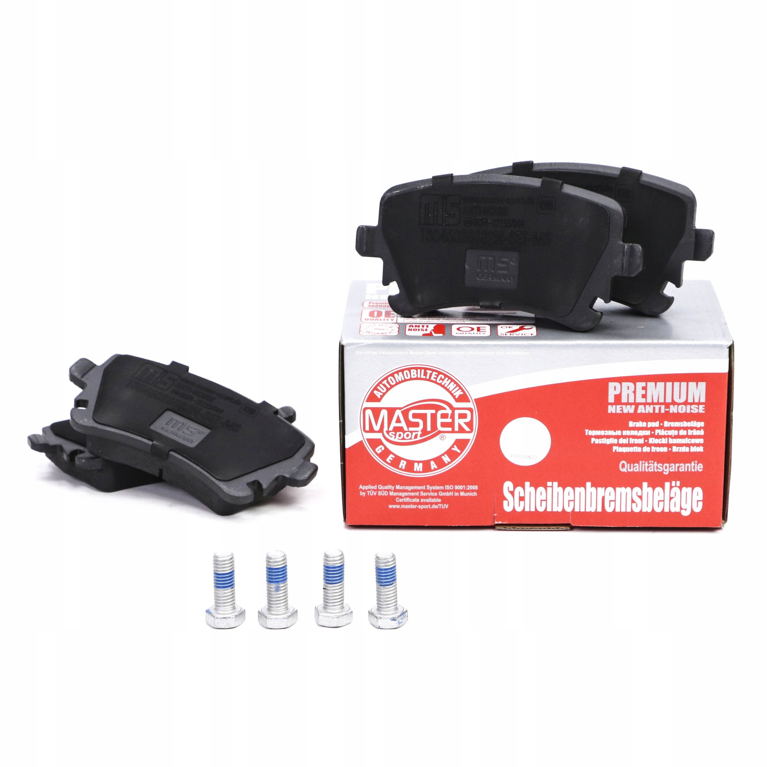 KLOCKI HAMULCOWE Tył AUDI A6 C6, A4 B6 B7, Allroad