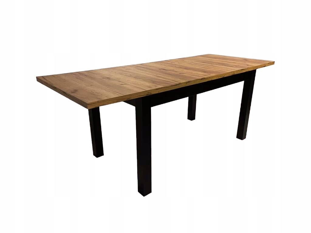 Stół rozkładany MODERNO solidny klasyczny loft RÓŻNE WYMIARY HIT 160x90+40 Głębokość mebla 90 cm
