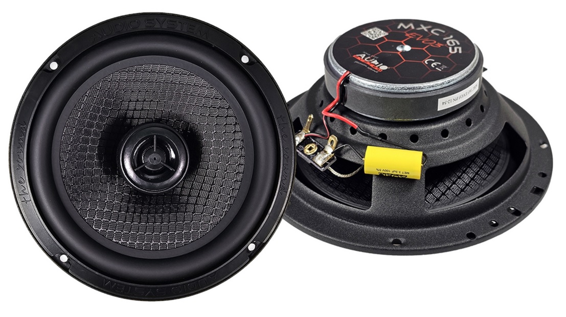 Audio System MXC165 EVO3 głośniki samochodowe 2 drożne 16,5cm 165mm