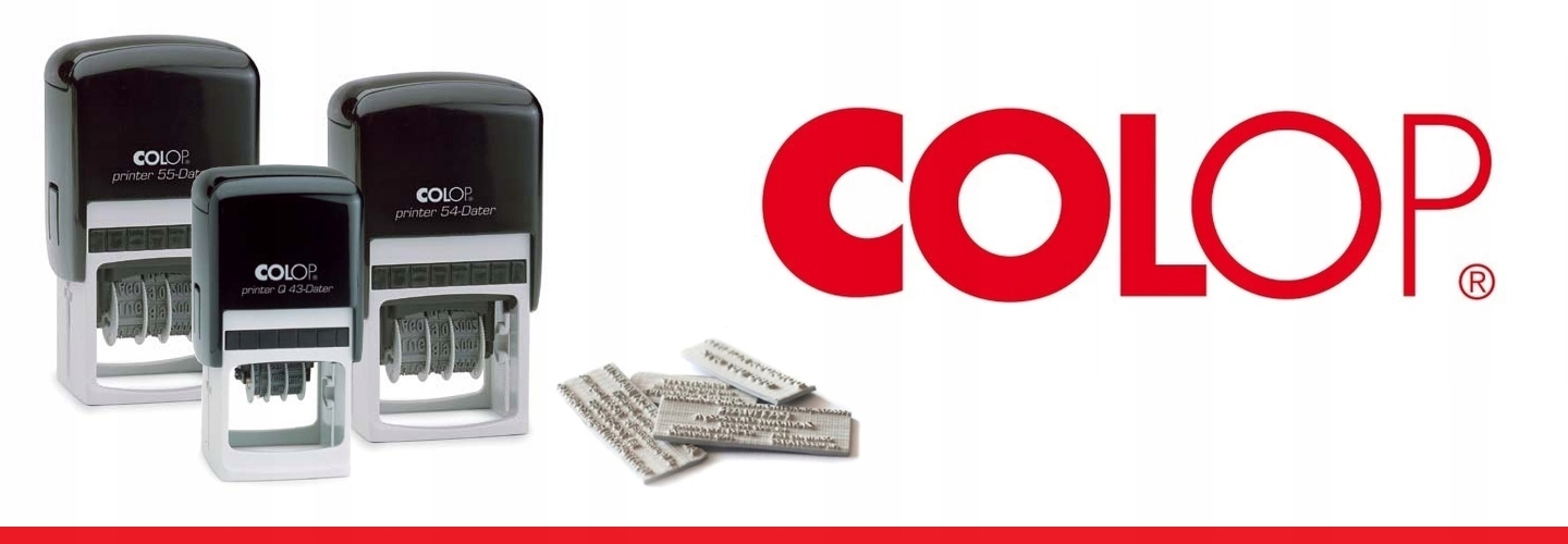 TUSZ DO PIECZĄTEK GUMOWYCH POLIMEROWYCH CZERWONY 25 ML COLOP 1 Kod producenta 9004362509295