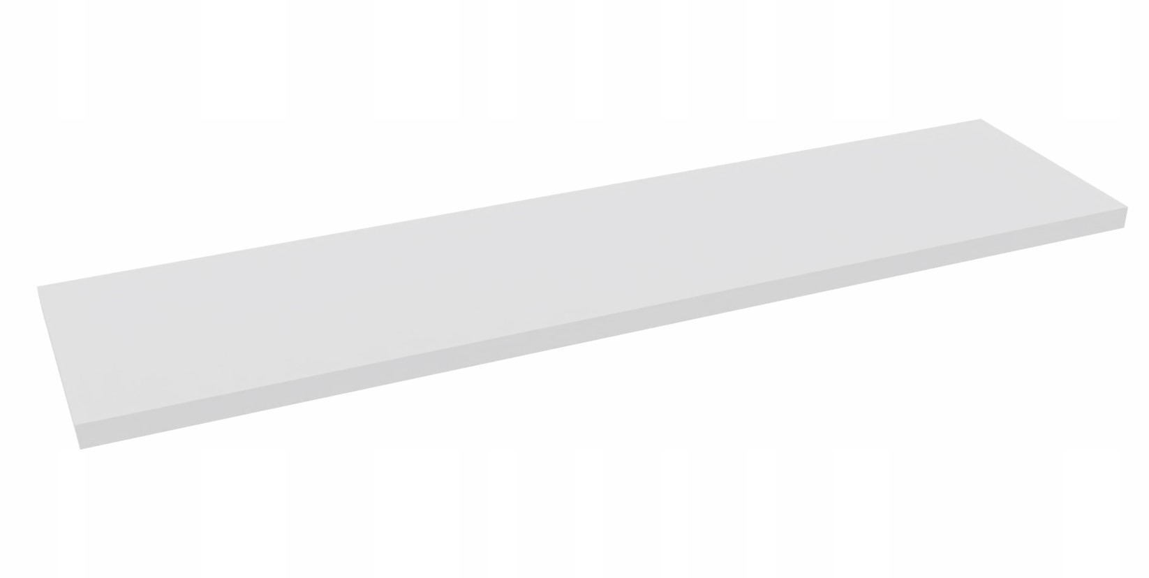

Półka ścienna wisząca 60 cm biała