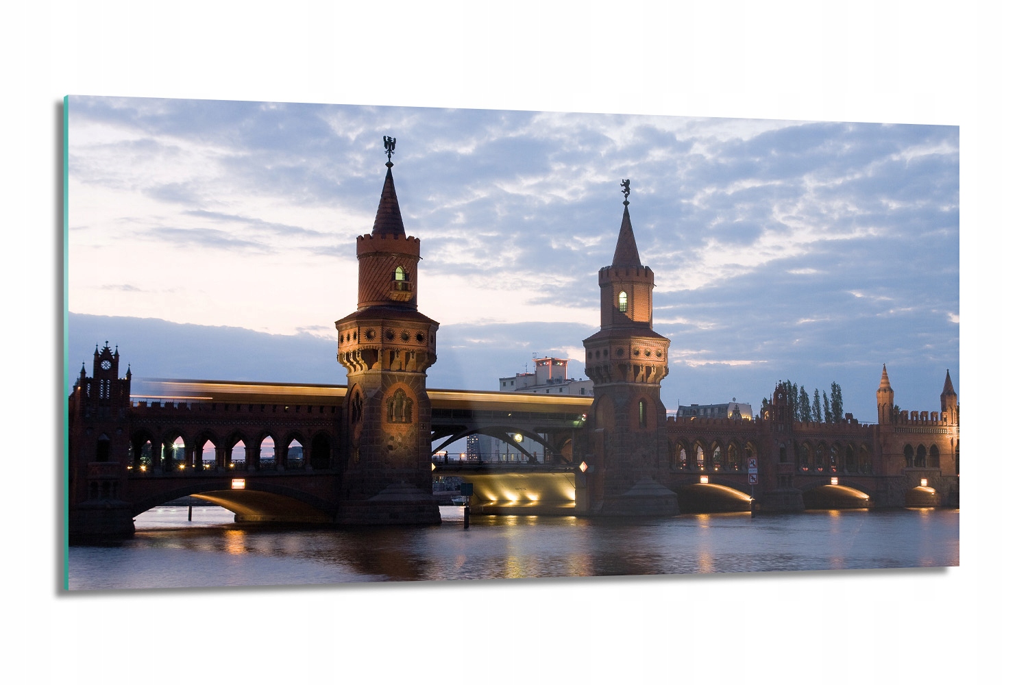

panel do kuchni Berlin most rzeka 100x50 ścienny