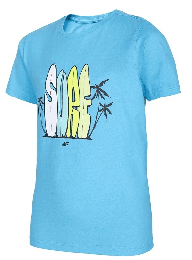 

4F T-shirt Chłopięcy HJL22-JTSM009 146cm