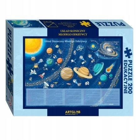 

Układ Słoneczy puzzle dla dzieci - 200 elementów