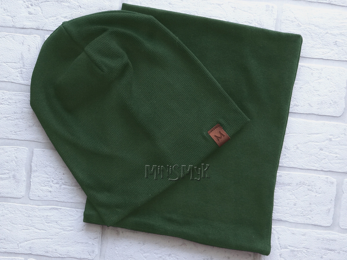 Czapka DWUWARSTWOWA JESIEŃ WIOSNA PRĄŻEK r 46-48 Materiał dominujący bawełna