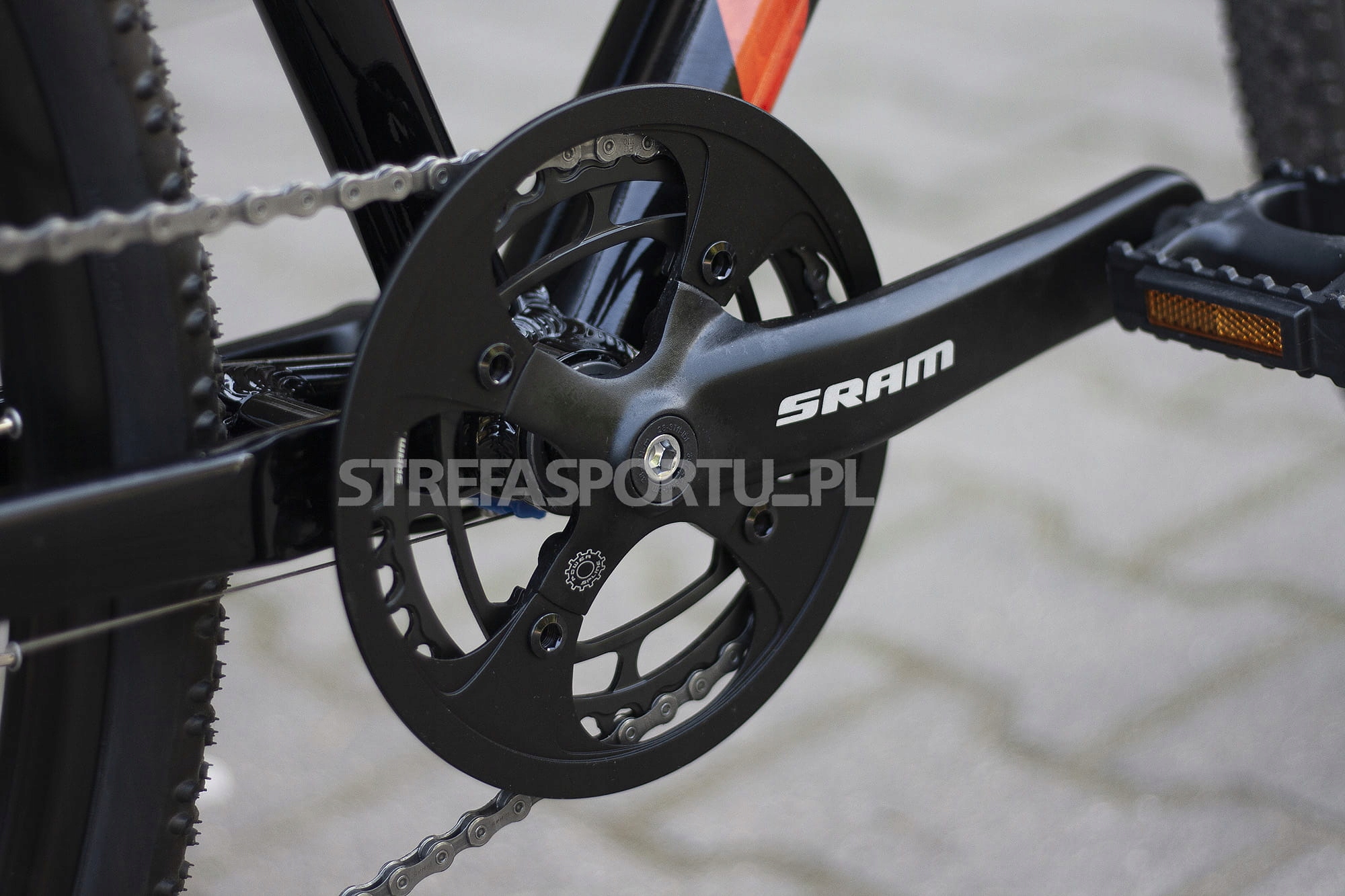 Rower KTM X-Strada 30 flaming black orange roz. 49 Liczba biegów 11