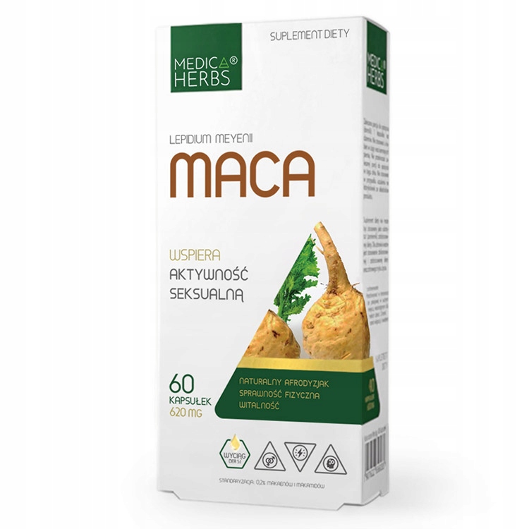 

Wyciąg z Korzenia Maca Witalność Afrodyzjak Libido