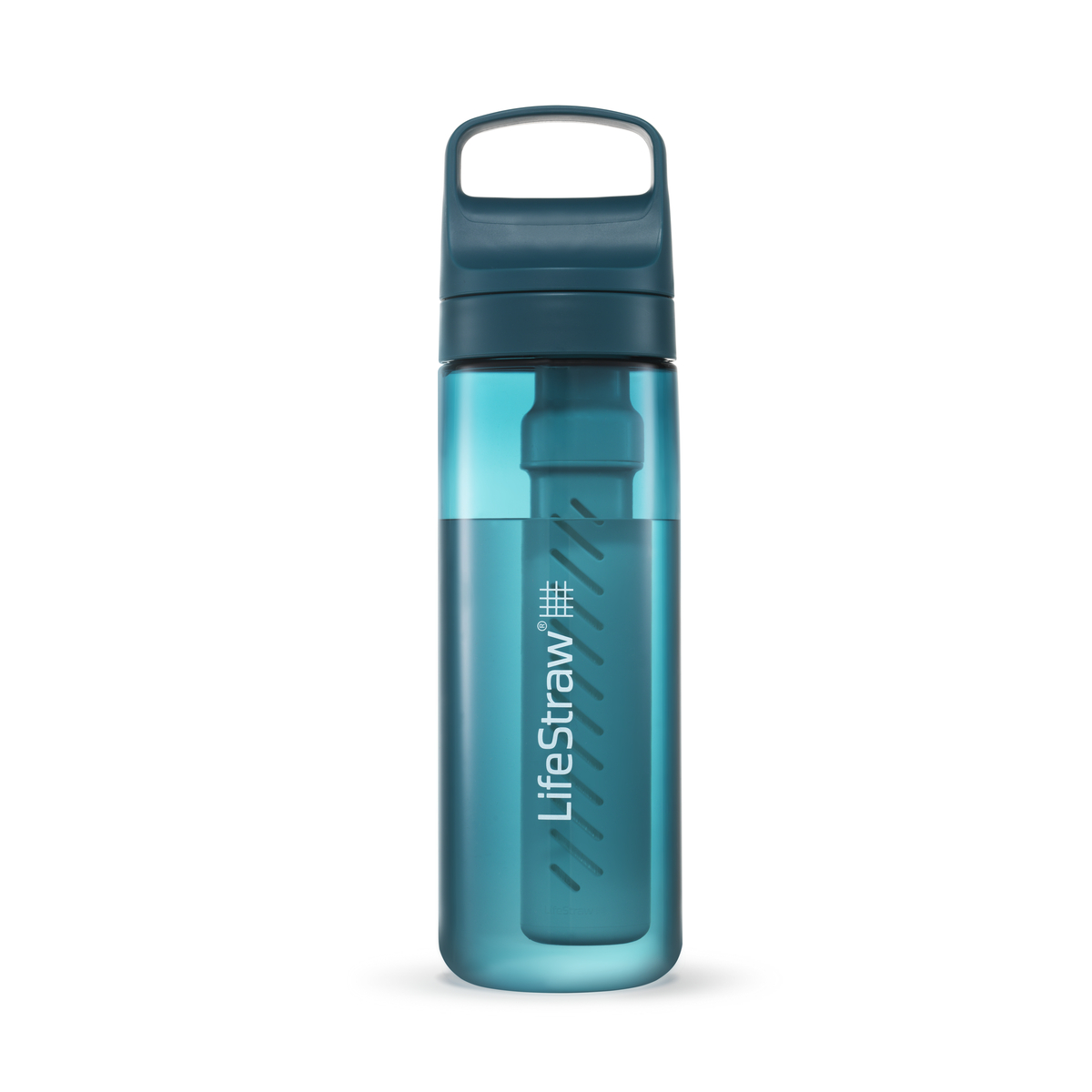 Butelka do wody filtrująca 99,99% LifeStraw Go 2.0 0,65 l niebieski