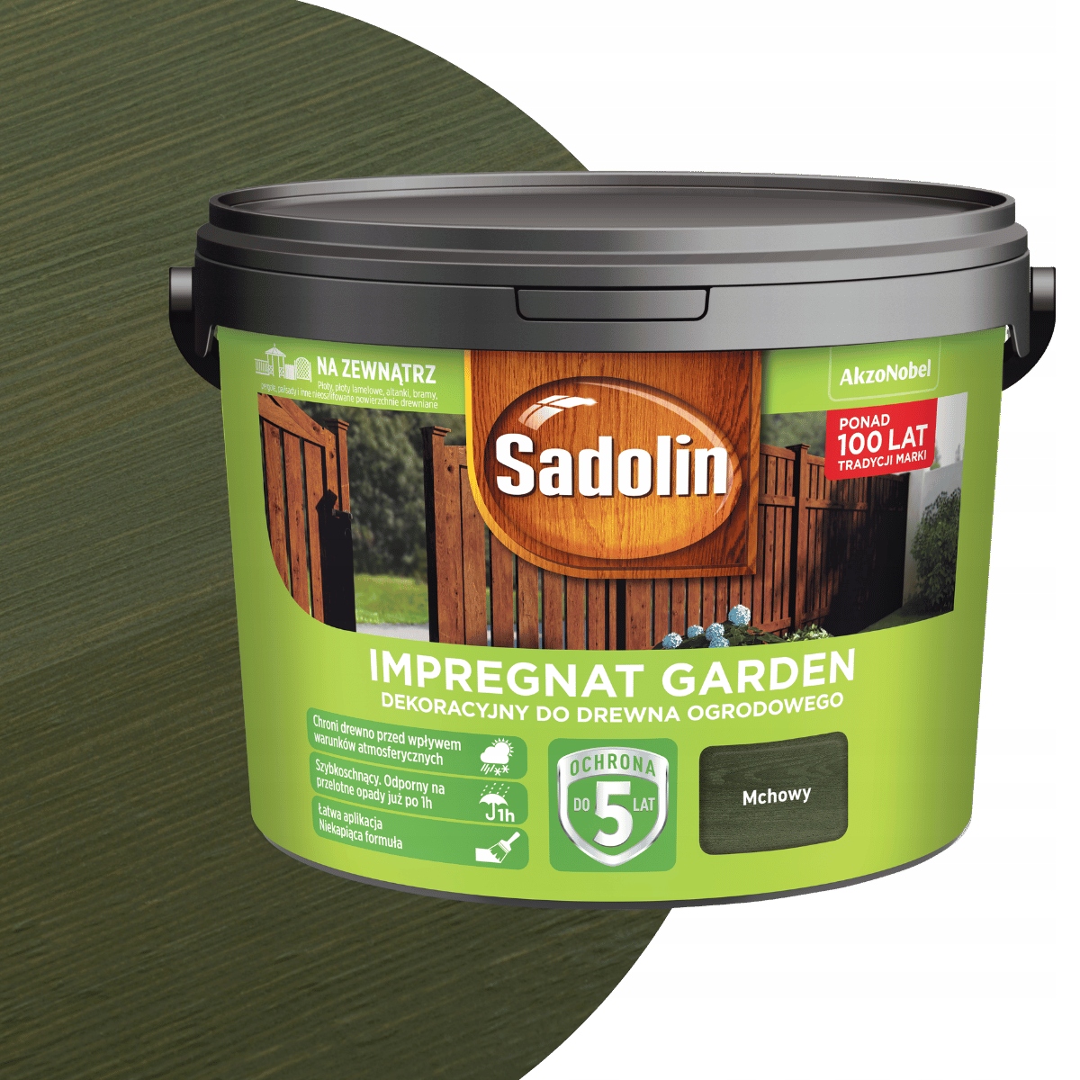 Sadolin Garden Impregnát na dřevo 9L mechový