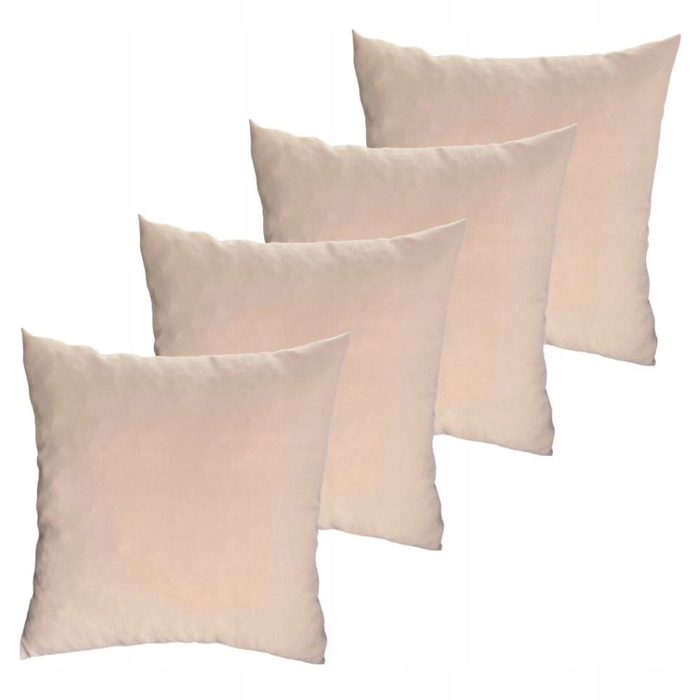 Polštář 50x50 cm Béžový 4 ks Set