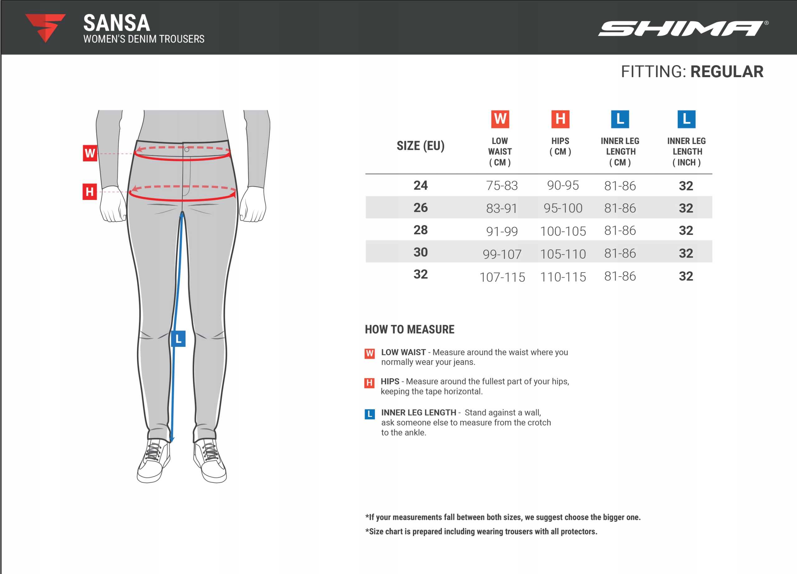 DAMSKIE SPODNIE MOTOCYKLOWE JEANSY SHIMA SANSA 32 Model jeansy sansa