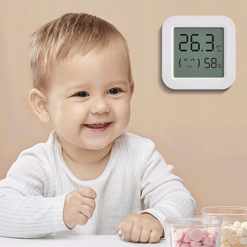 TERMOHIGROMETR Czujnik z Funkcją Odczytu przez Telefon i BT v5.0 Tuya SMART Model 1821345824