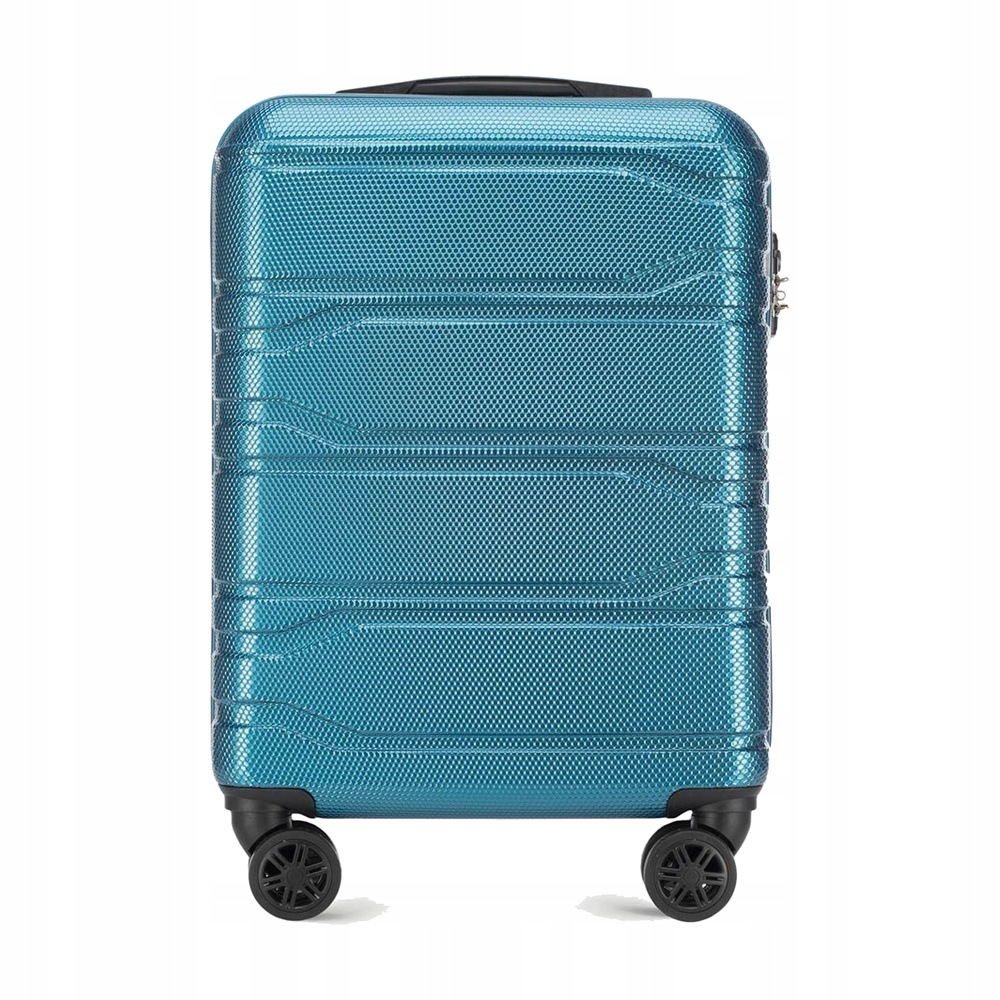 Walizka Kabinowa Wittchen Policarbon Trail Style 56-3P-981-96 Niebieska