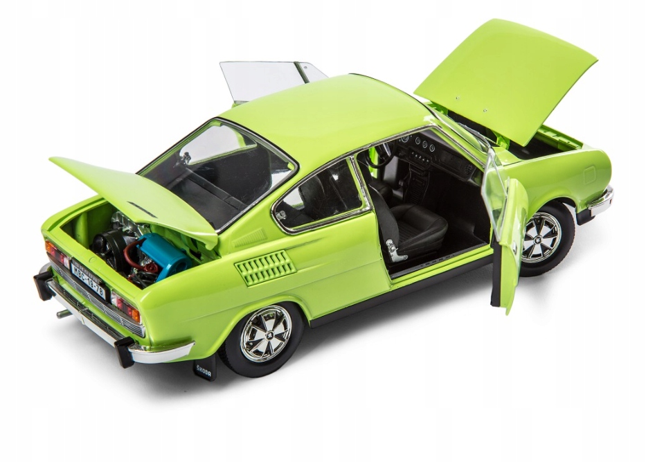 MODELIK SAMOCHODU SKODA 110R 1980 W SKALI 1 18