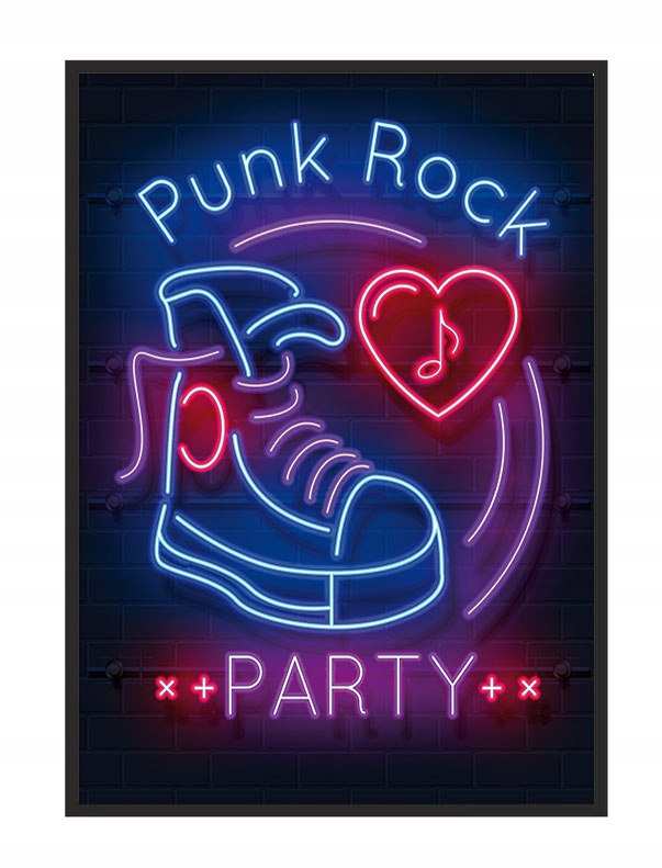 

Obraz Plakat W Ramie 53x73 cm Punk P1030