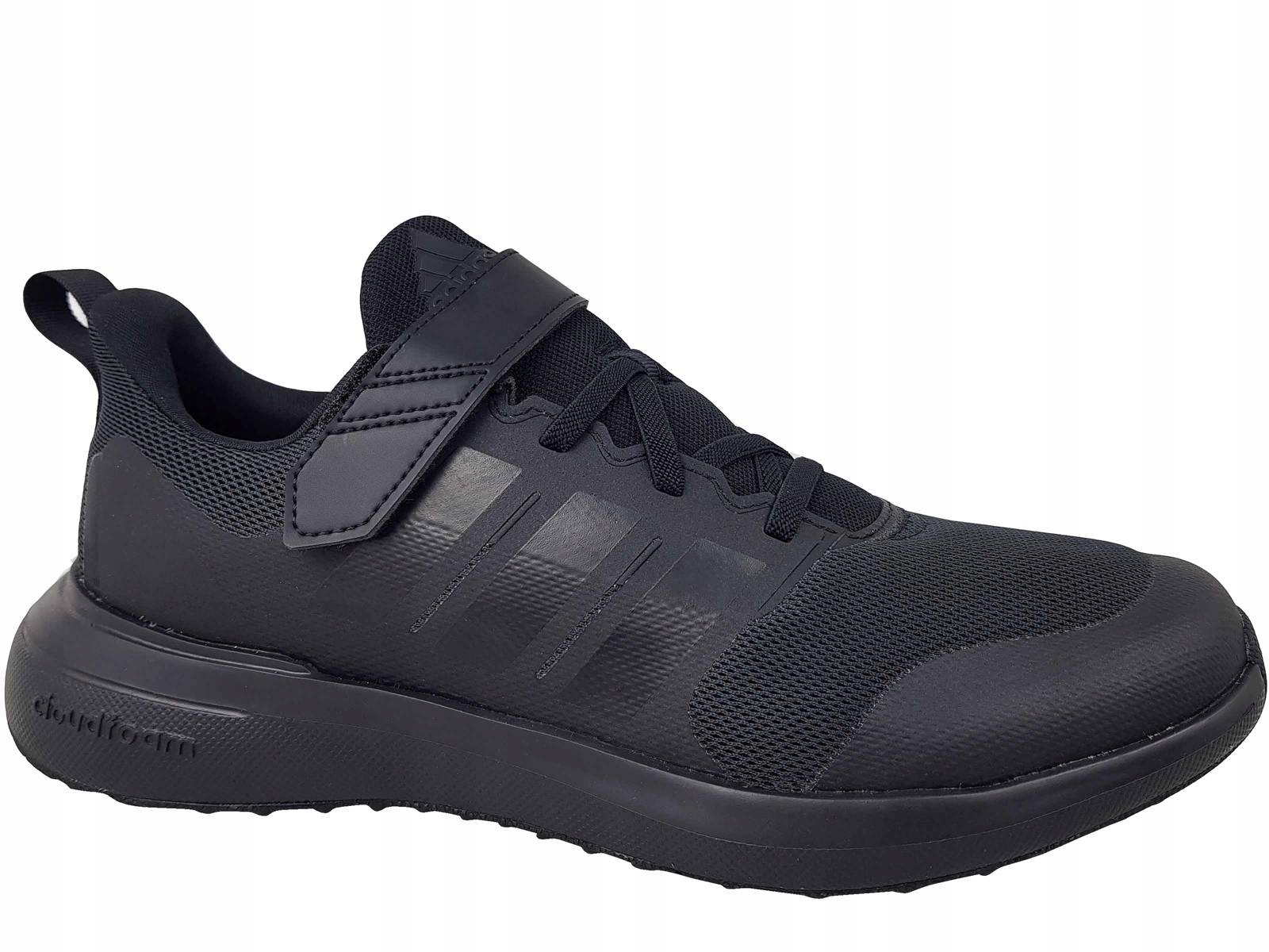 Adidas Fortarun Buty Dziecięce Czarne Gumki Rzep