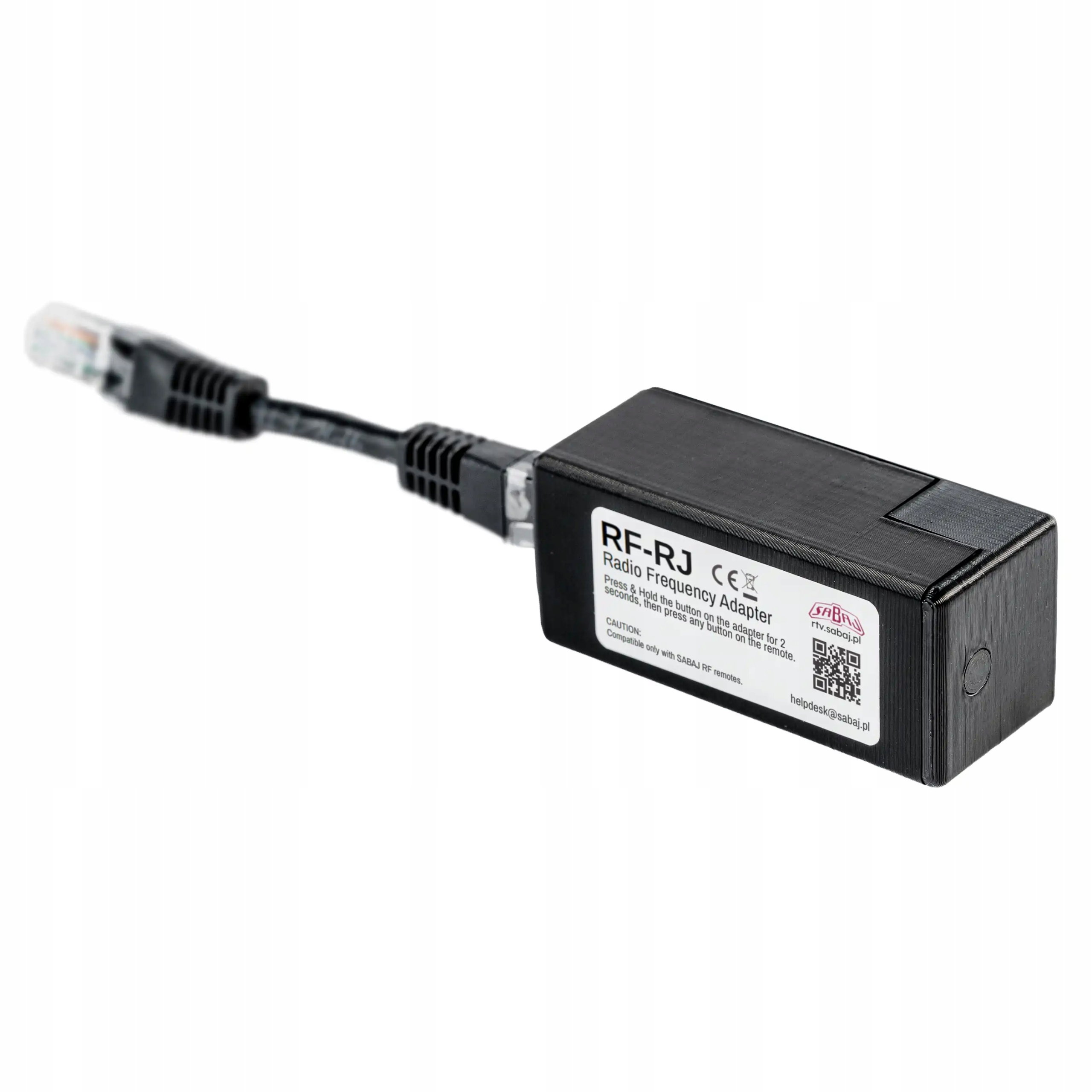 Rádiový adaptér pro elektrické zvedáky a držáky Rf-rj Sabaj
