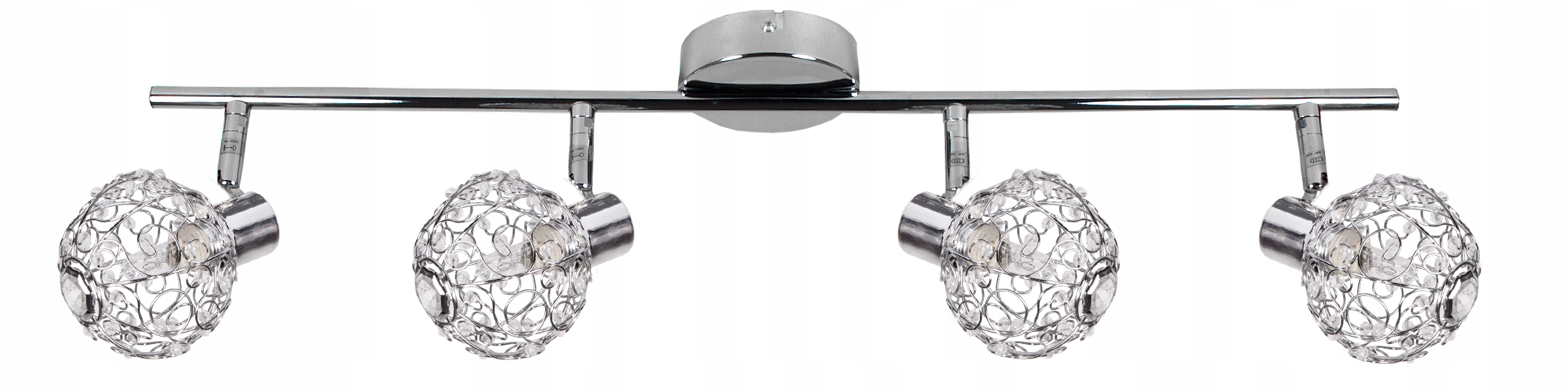 Chromové svítidlo 4XG9 Collar Candellux