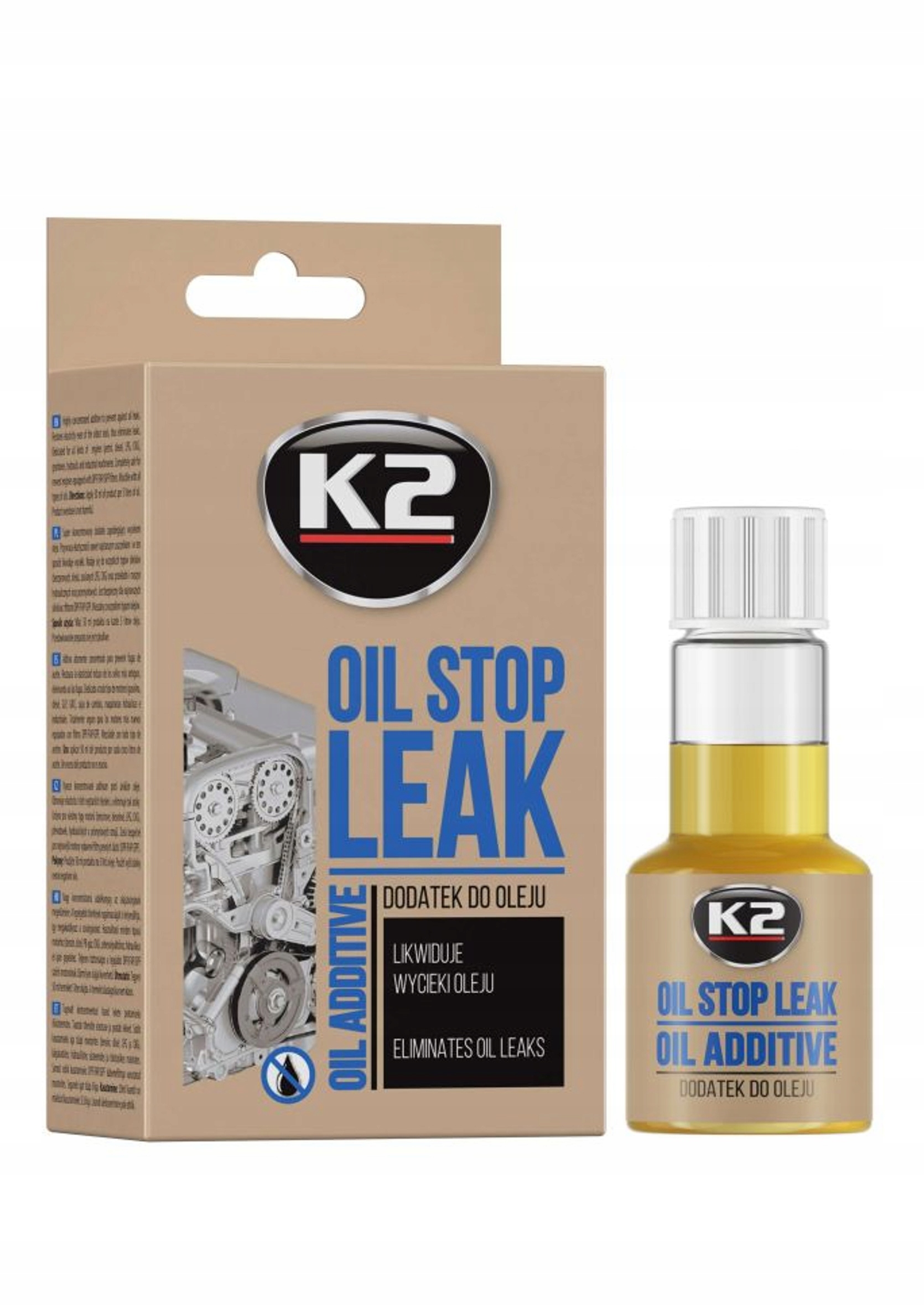 

K2 Stop Leak Oil 50ml Dodatek Uszczelniacz Silnika