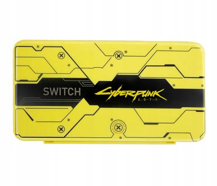 WeLoveGames Pudełko etui na 24x karty z grami SD Switch OLED CyberPunk 2077