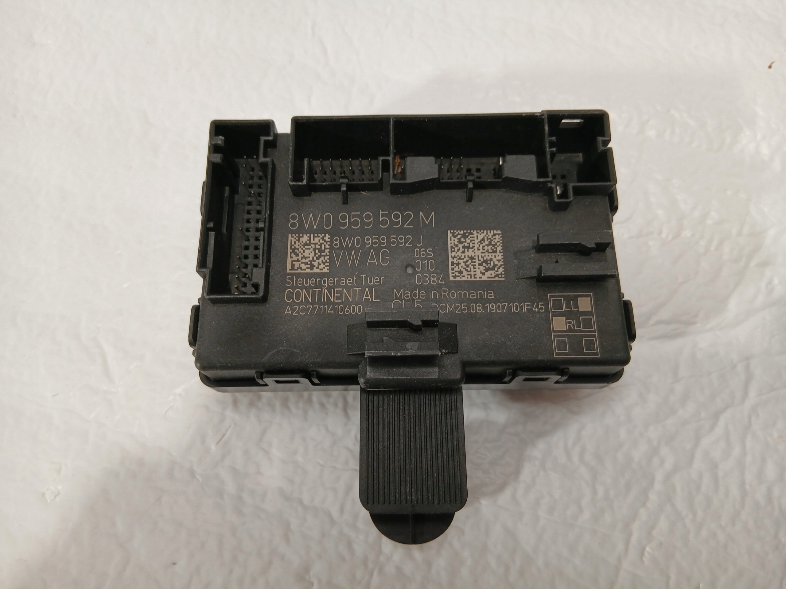 AUDI A4 B9 LIFT module control unit door right front 8W0959592M