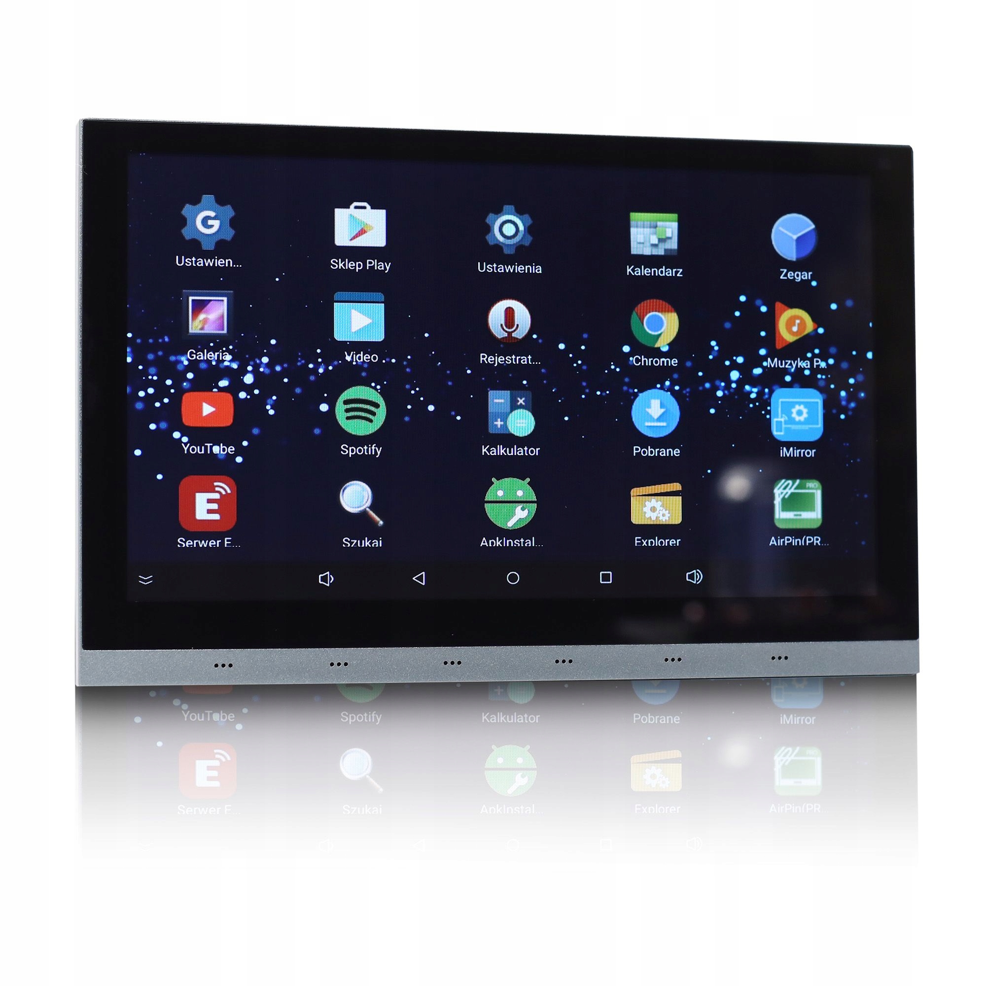 Tonsil Nástěnný přehrávač WS-100 s Androidem 10" Zesilovač 8x30W /2 zóny