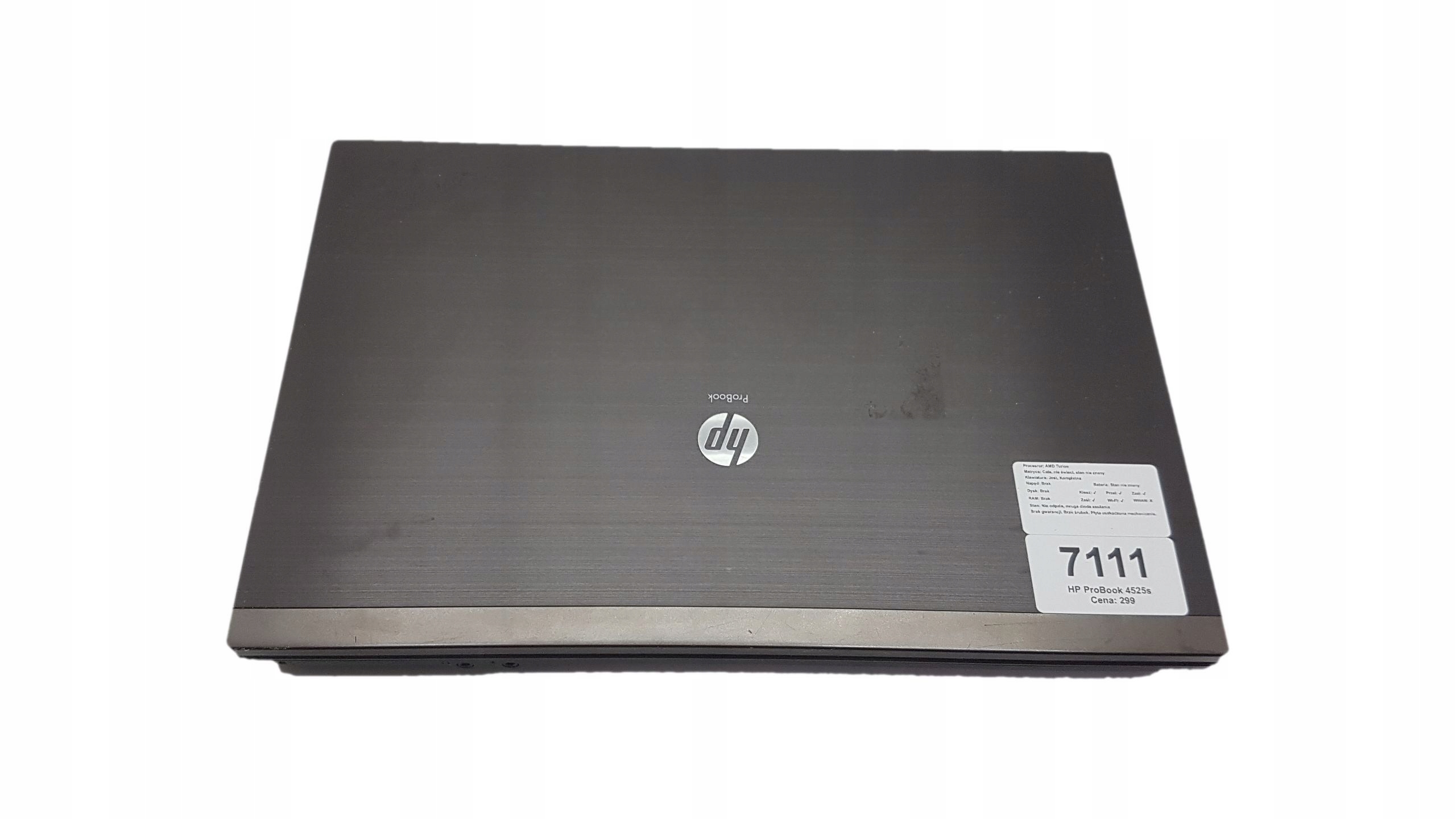 Notebook HP ProBook 4525s (7111) za 1011 Kč Allegro