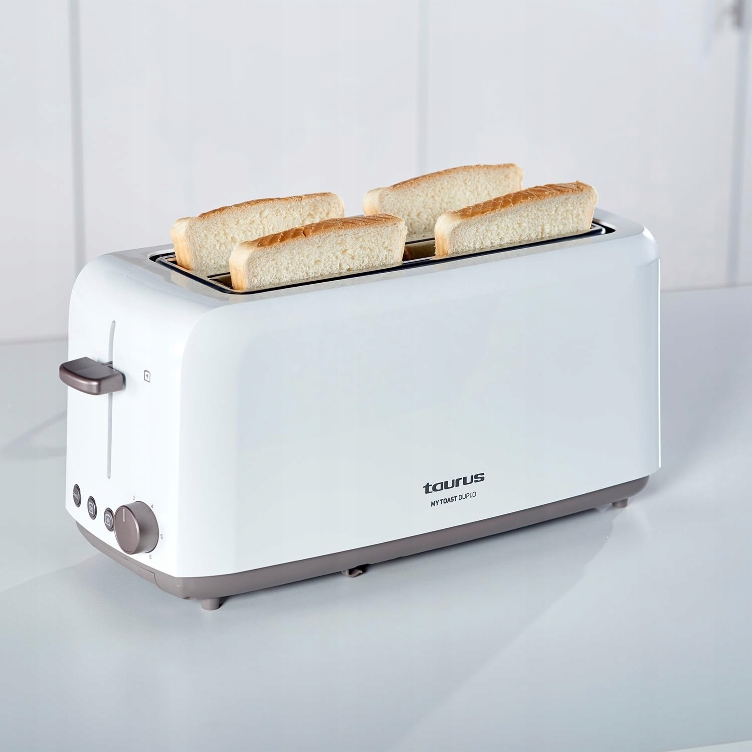 TAURUS Toster Mytoast Duplo 1450W 7 Stopni Automatyczne Centrowanie — miniatura 4