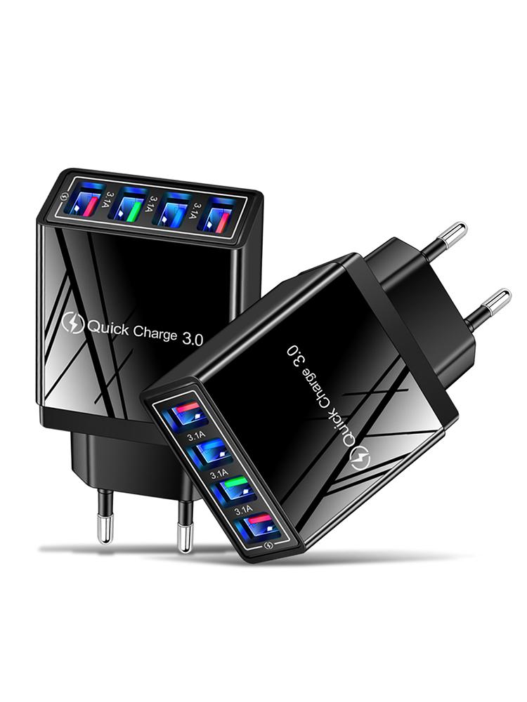 SZYBKA ŁADOWARKA SIECIOWA 4xUSB QUICK CHARGE 3.0 Stan opakowania oryginalne