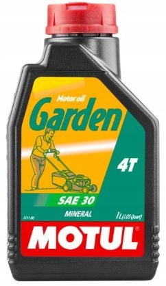 1л Моторное масло для косилок Garden 4T SAE 30