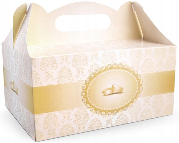 

Pudełko Pudełka na Ciasto Podziękowanie Wesele