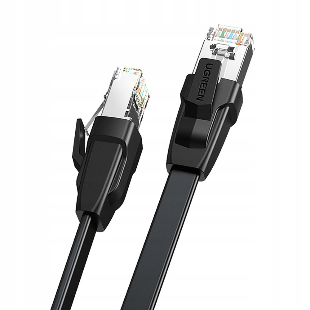 UGREEN - Cable Ethernet Cat 8 de 2 m, trenzado de alta velocidad de 40