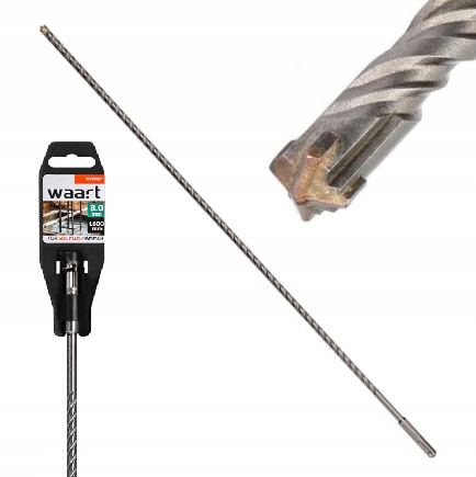 

Wiertło Do Betonu 8 x 600 mm Krzyżowe SDS-plus