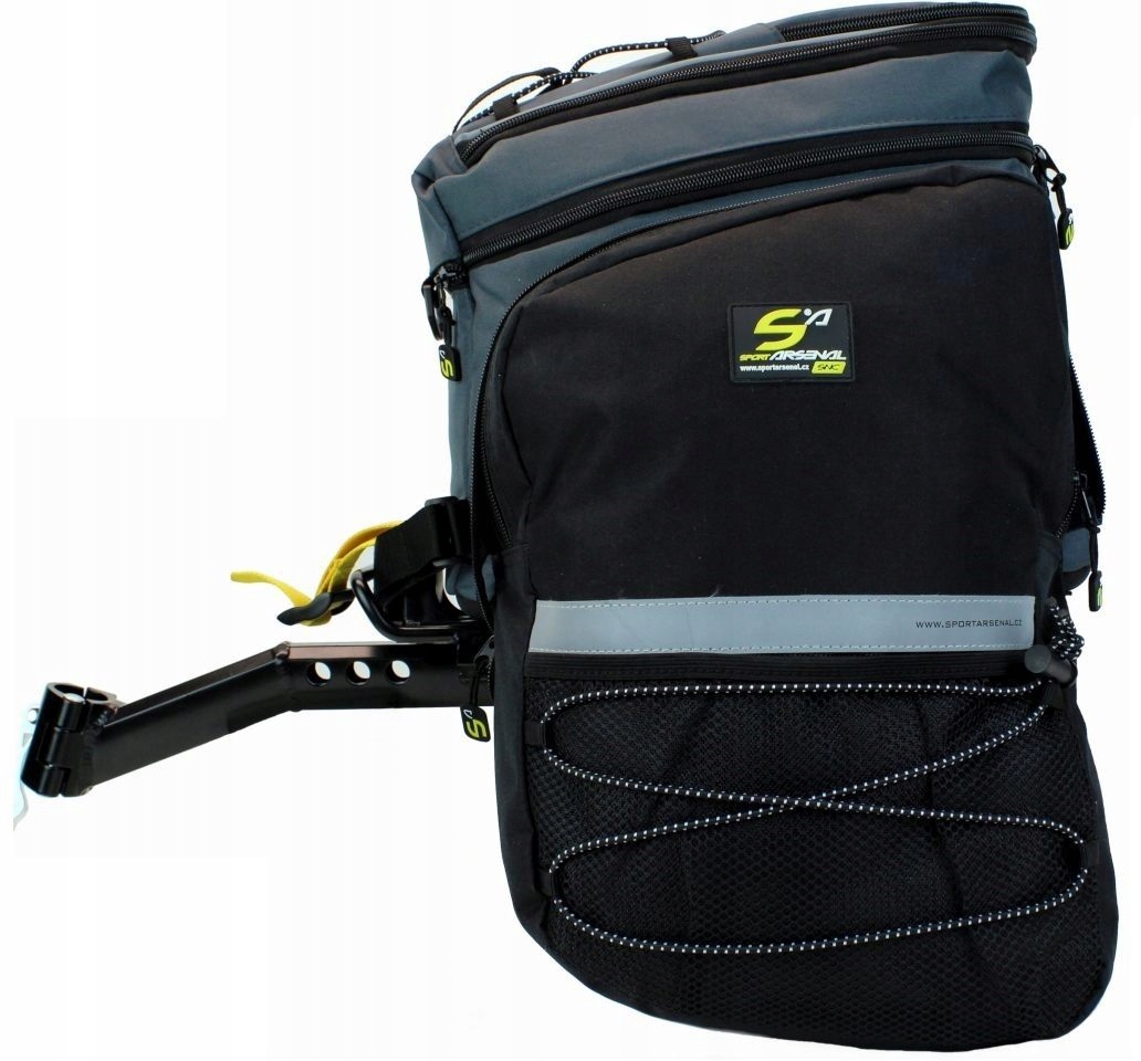 Sport Arsenal 550 S3 sakwa z bagażnikiem Quick Fix