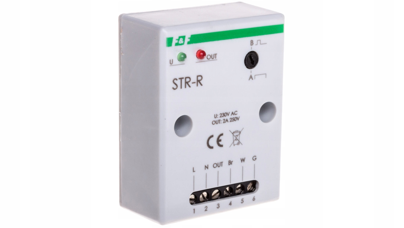 2x Ovladač rolet Snímač dešťových srážek Str-r F&f 7773