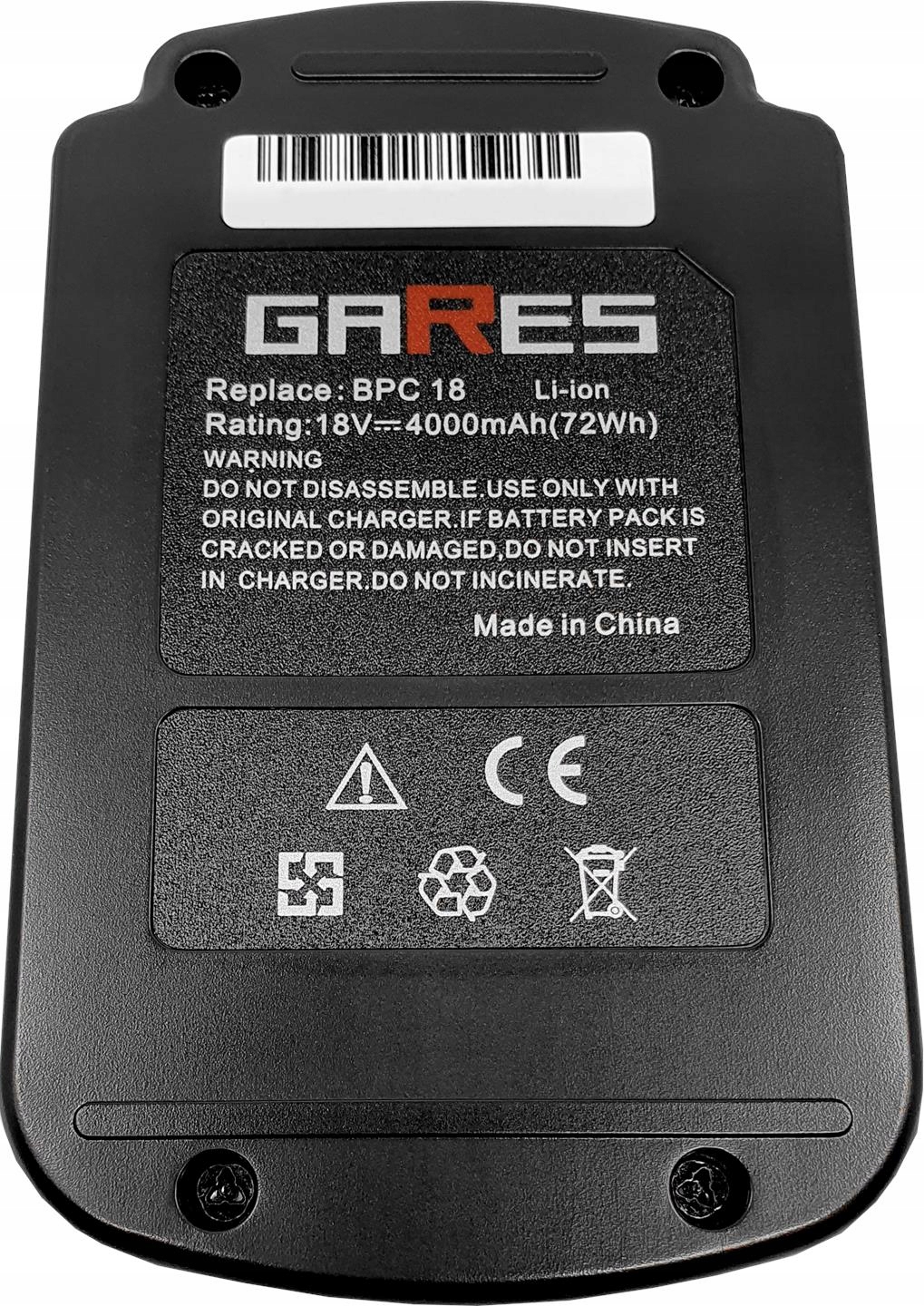 Bateria Akumulator do Festool TID TID18 5,2 201395 18V 4Ah Typ akumulatora Li-Ion