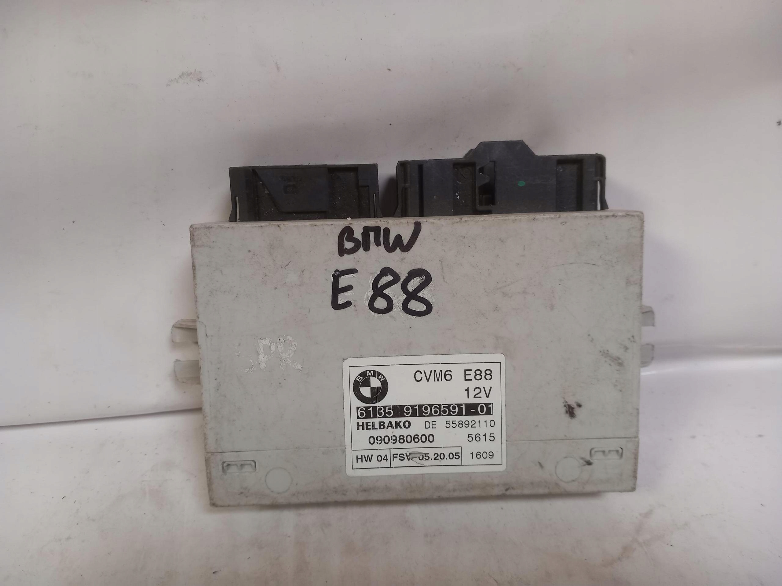 control unit module roofs CVM6 BMW SERIA 1 E88 CABRIO 9196591 08-13