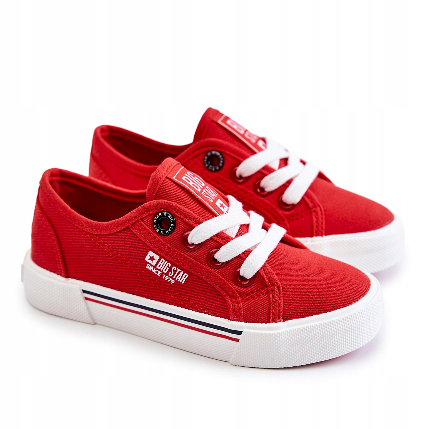 

Dziecięce Trampki Big Star JJ374172 Czerwone 30
