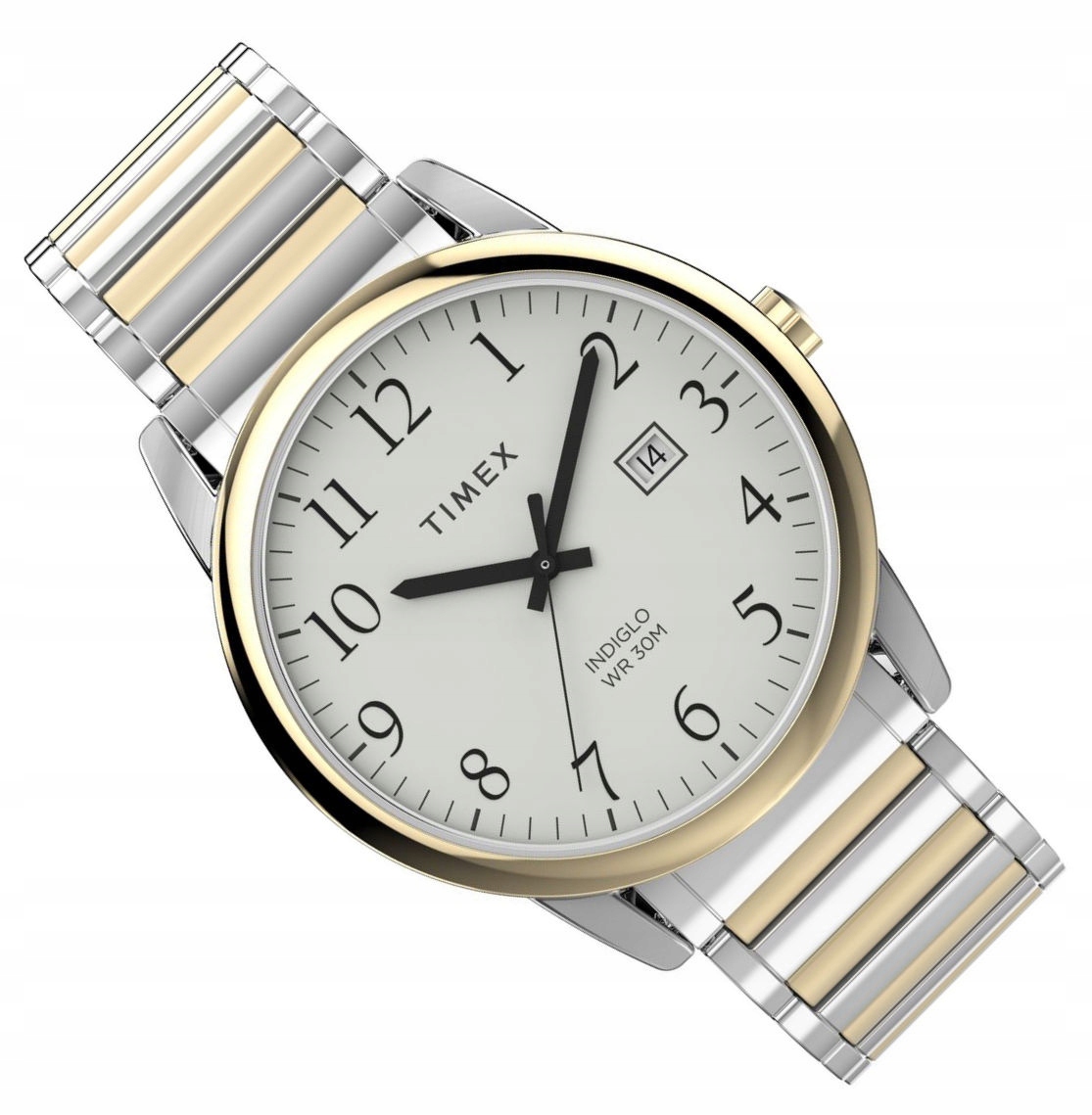 Pánské Hodinky Timex Natahovací Náramek Datumovka Podsvícení TW2W52100