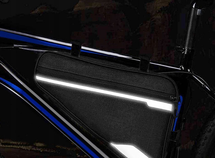 SAKWA SASZETKA ROWEROWA TRÓJKĄTNA TORBA POD RAMĘ NA ROWER Marka Trizand