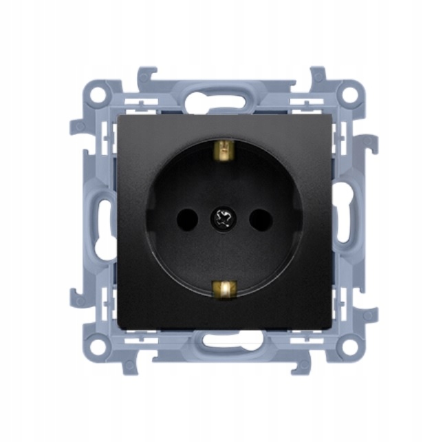 

Simon 10 Gniazdo Pojedyncze Z/u Schuko Przesłony