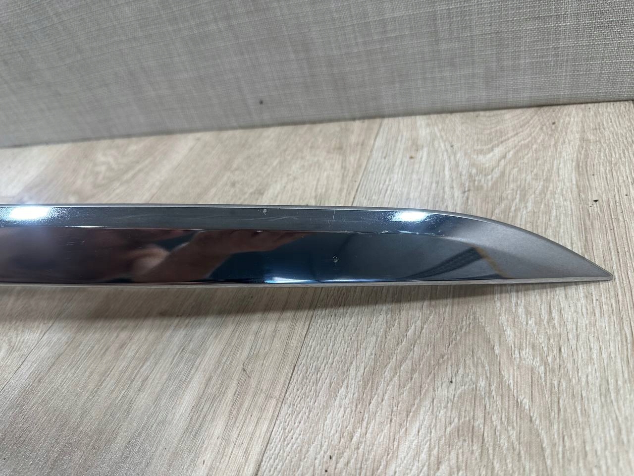TESLA MODEL X 2015-2021 moulding cap bonnet CHROM TYL1046920-00-b