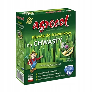 

Agrecol Nawóz do trawników zachwaszczonych, 1,2 kg