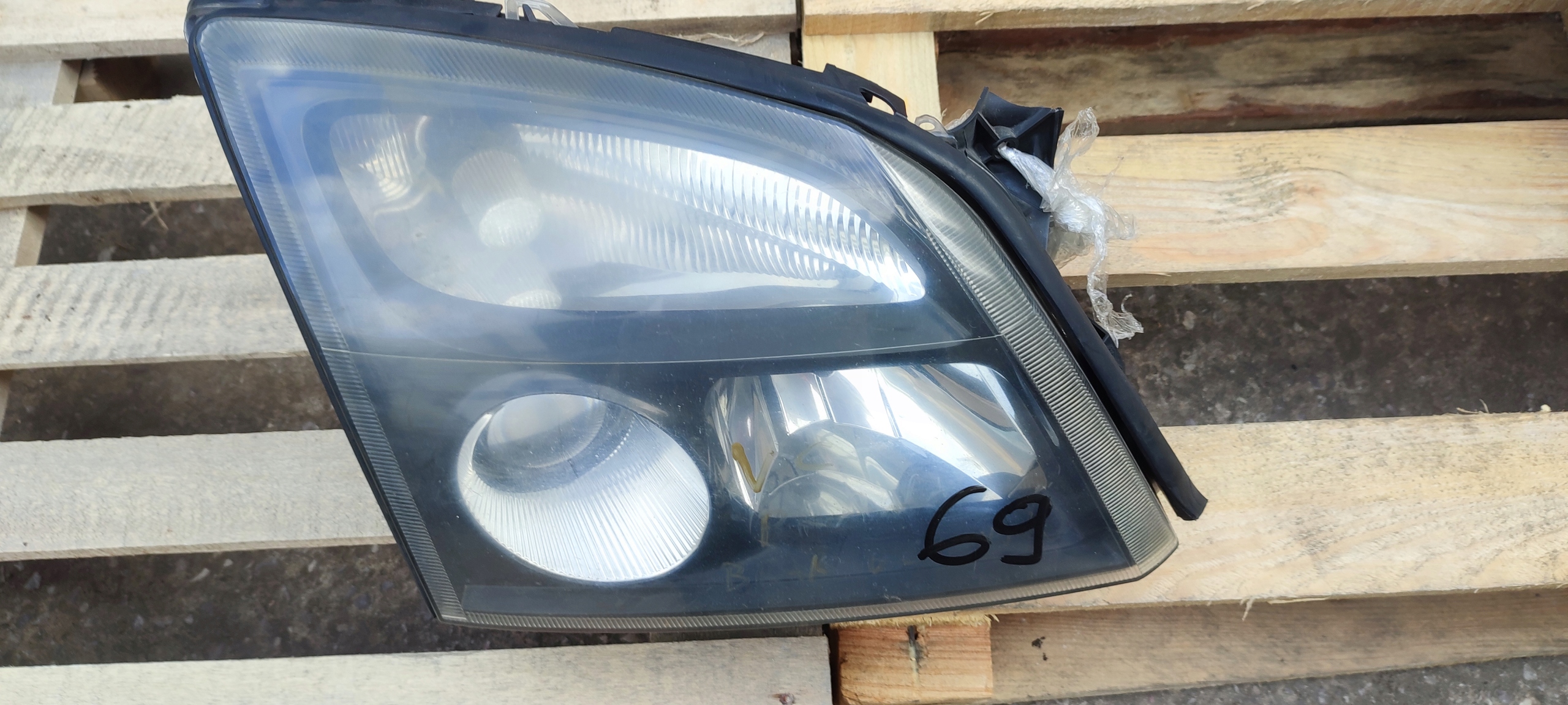light front front right EUROPA lens OPEL VECTRA C GTS 155888-00