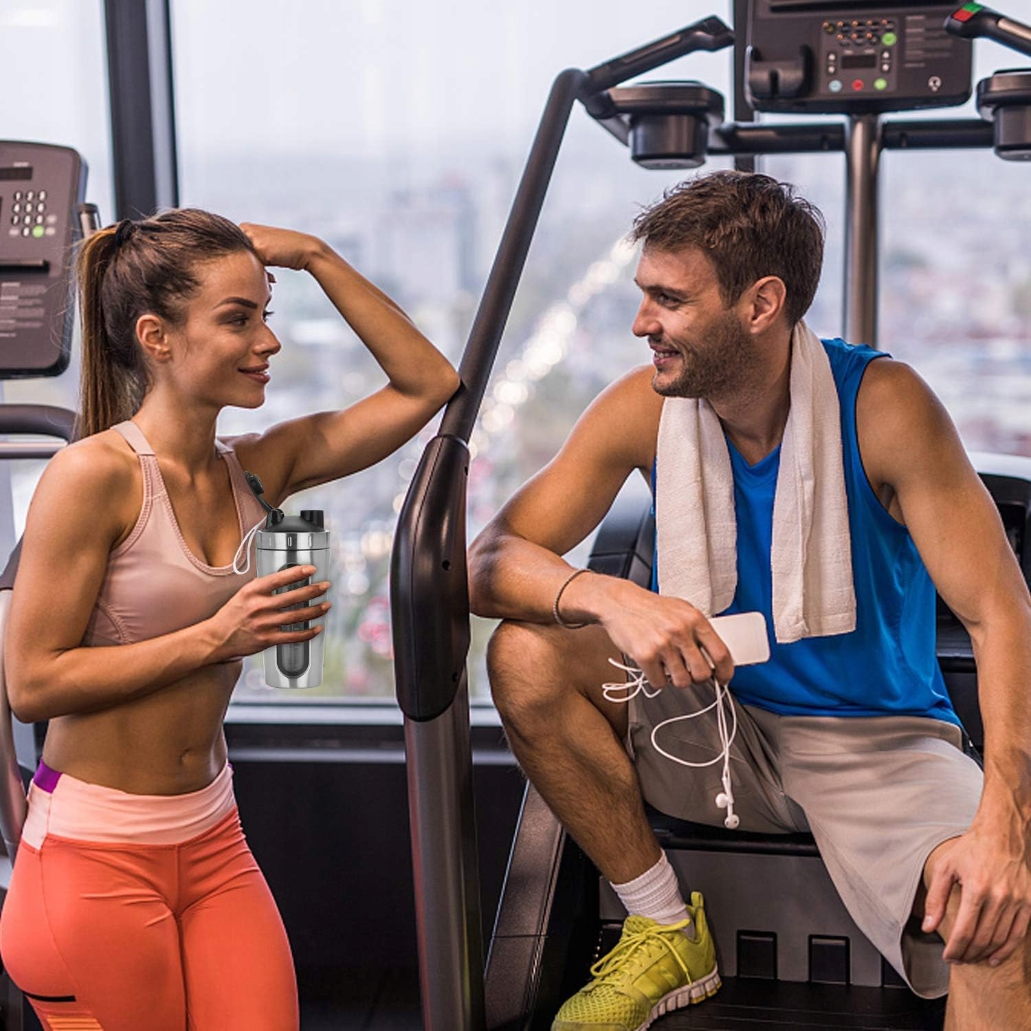 STAL BUTELKA DO PICIA KOKTAJLI PROTEINOWYCH SHAKER Kod producenta 03096HG