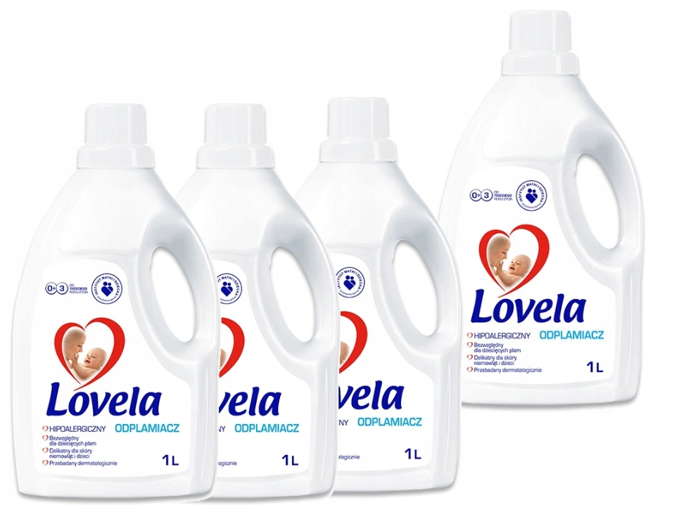 

Lovela Baby odplamiacz hipoalergiczny dzieci 4x1L